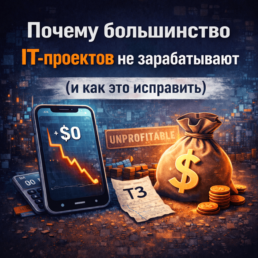 Почему большинство IT-проектов не зарабатывают (и как это исправить)